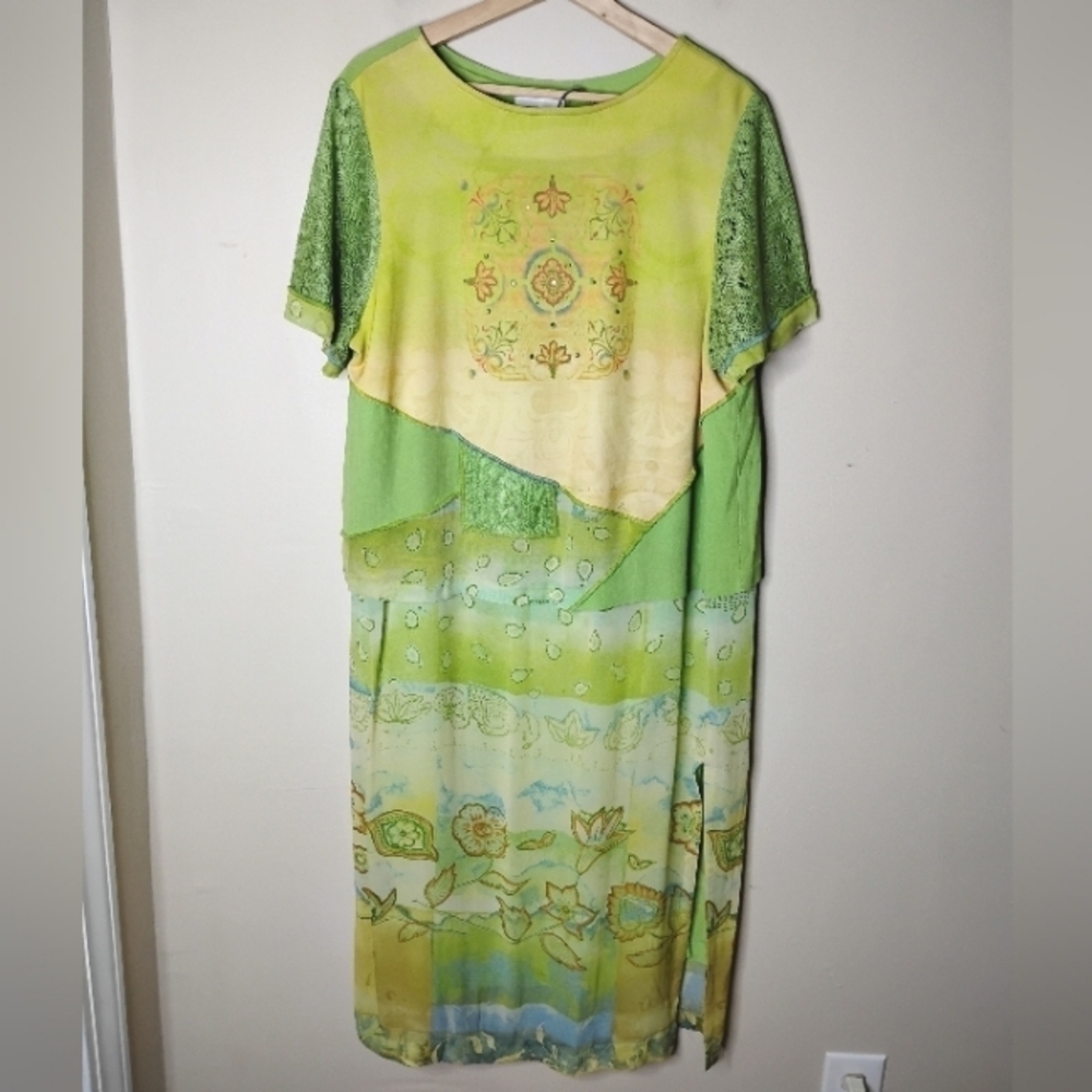 Nancy Bolen Vintage Skirt Set Size Large - Picture 2 of 10